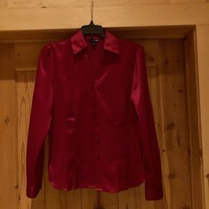 Rich red blouse